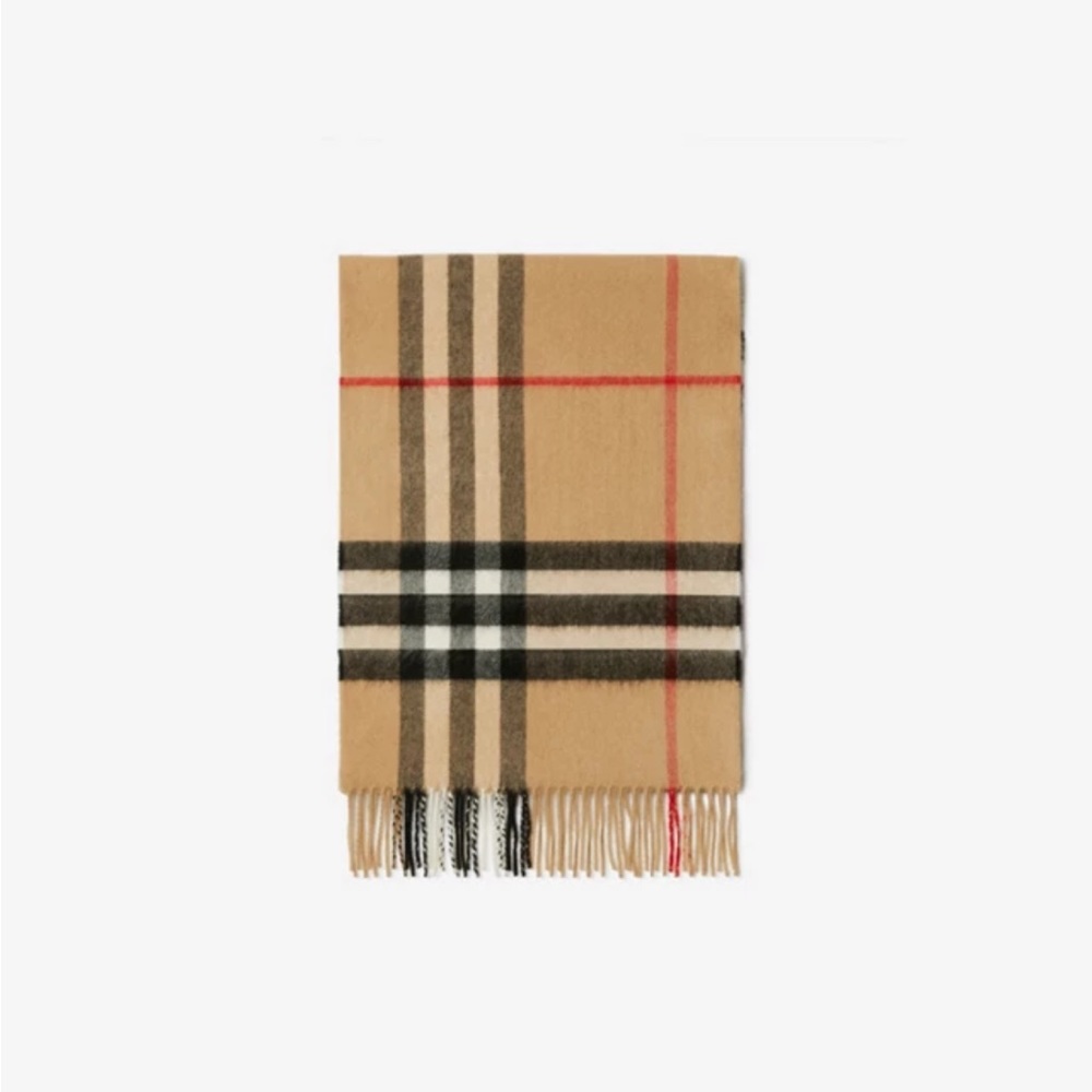 Burberry cashmere scarf (originally $590 + taxes)